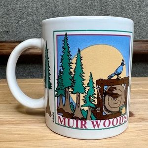 Vintage Muir Woods National Park Blur Jay Coffee Cup - Mug